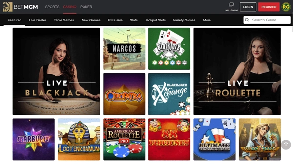 betmgm-casino-homepage